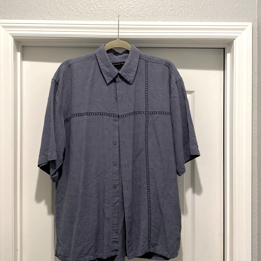 Cuban style button up shirt